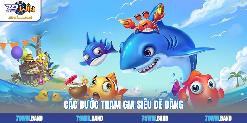 Các bước tham gia siêu dễ dàng
