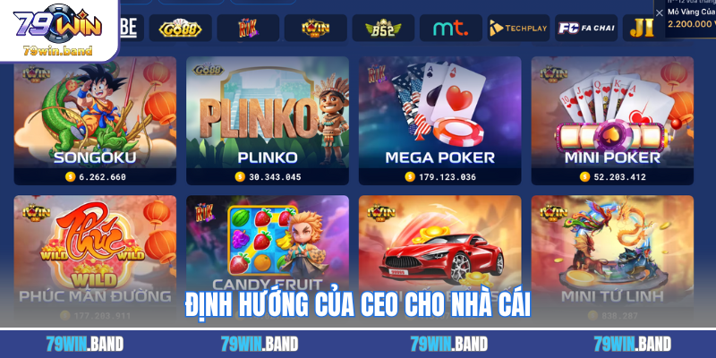 Định hướng của CEO cho nhà cái