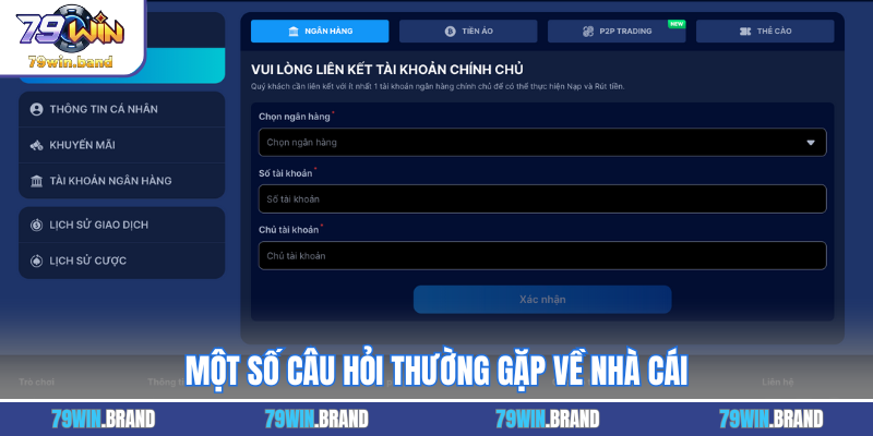 Một số câu hỏi thường gặp về nhà cái